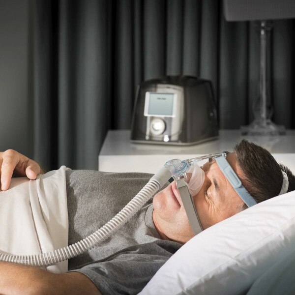 Man Asleep Wearing Eson 2 Mask